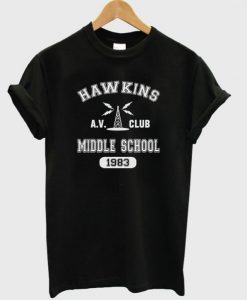 Hawkins Middle School AV Club Stranger Things T-Shirt