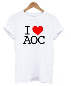 I Love AOC Alexandria Ocasio-Cortez T shirt