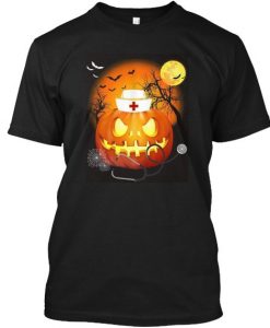 Nurse Halloween Black T-Shirt
