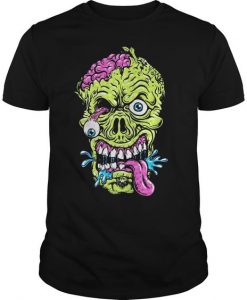 Zombie Funny HalloweenT-shirt