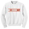arrow exit sweatshirt