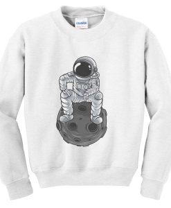 astronauts master of the moon sweatshirt