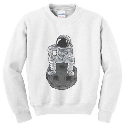 astronauts master of the moon sweatshirt