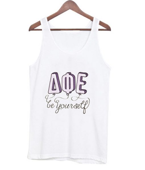 be yourself AQE tank top