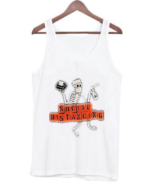 social distancing tank top