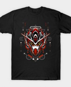 00-x3 Gundam Custom Build sacred geometry T-Shirt THD