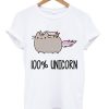 100% Unicorn T-shirt thd