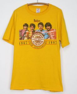 1997 The Beatles Sgt Peppers 30th Anniversary T Shirt THD