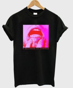 5 Seconds Of Summer Lips T-Shirt