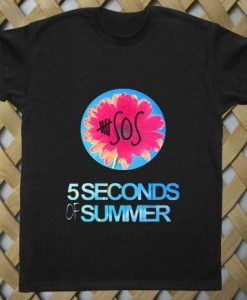 5 Sos Floral Style T shirt