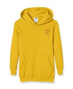 7X yellow hoodie THD