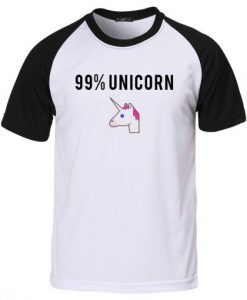 99% unicorn T shirt