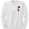 A-rose-flower-in-hand-Sweatshirt THD
