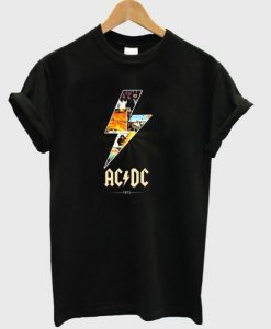 AC DC 1973 T shirt (KM)