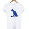 Abba Blue Cat T Shirt KM