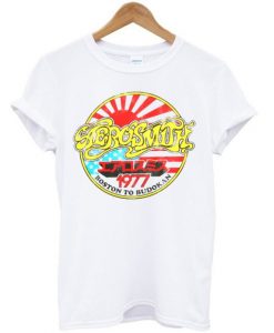 Aerosmith Boston To Budokan 1977 T-shirt THD