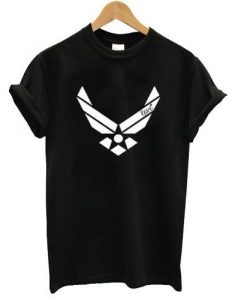 Air force racerback front tshirt