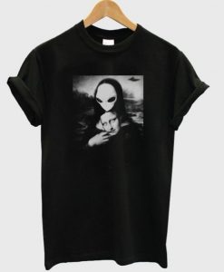 Alien Mona Lisa T shirt (KM)