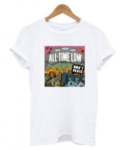 All Time Low Don’t Panic T-Shirt KM
