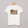 American Flag Weed Joint T Shirt KM