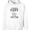 Baby Elephant I Didnt Fart Hoodie