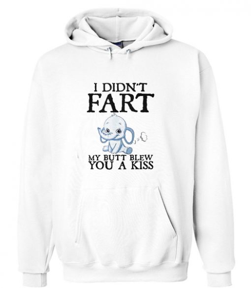 Baby Elephant I Didnt Fart Hoodie