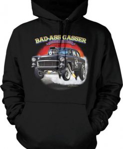 Bad Ass Gasser No Jive Fifty Five Hoodie