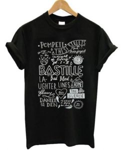 Bastille Collage Art T-shirt