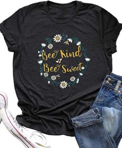 Bee Kind Bee Sweet Flower T-Shirt