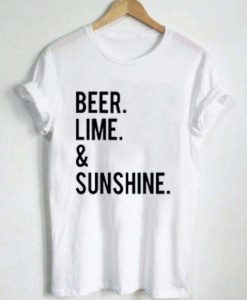 Beer Lime & Sunshine T-shirt
