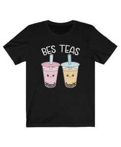 Bes Teas Boba Tea Besties Bubble Tea T-Shirt
