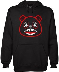 Bred Baws Black Hoodie