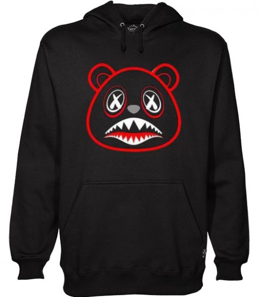 Bred Baws Black Hoodie