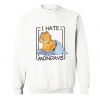 Garfield I Hate Monday Sweatshirt KM