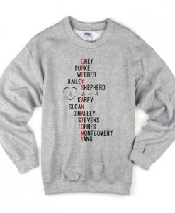 Grey Burke Webber Bailey Shepherd Sweatshirt