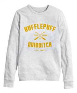 Hufflepuff Quidditch Sweatshirt - Copy