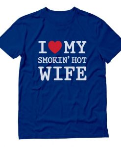I Love My Awesome Wife T Shirt Valentine's Day THD