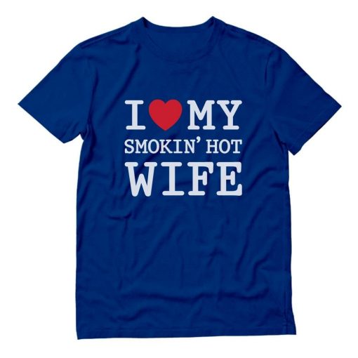 I Love My Awesome Wife T Shirt Valentine's Day THD