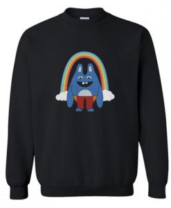 I Love You Bingo Bronson Rainbow Sweatshirt