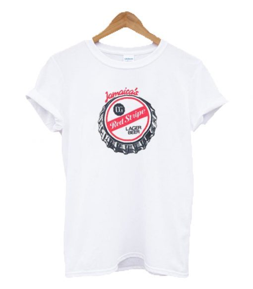 Jamaica’s Red Stripe Lager Beer T Shirt