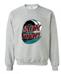 Japanese Harajuku Blaite Monkey Sweatshirt