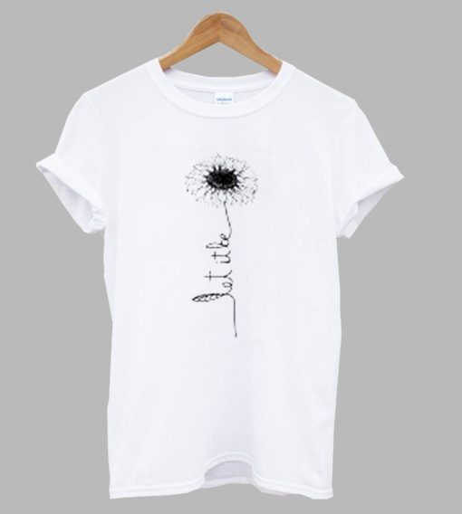 Let It Be Fox Racing Sunflower T Shirt