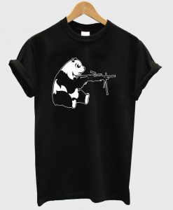 Machine Gun Panda T shirt THD