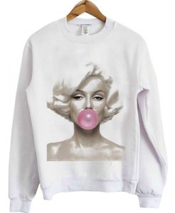Marilyn Monroe Bubblegum sweatshirt - Copy