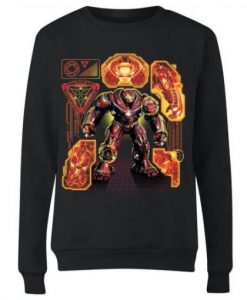 Marvel Avengers Infinity War Hulkbuster Women Sweatshirt - Copy