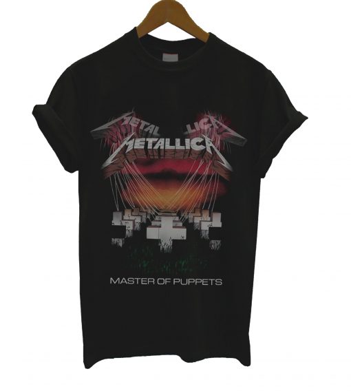 Master Of Puppets Metalica T Shirt