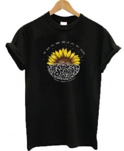 Mental Health Awareness Sunflower T Shirt