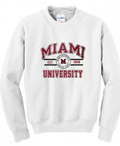 Miami University Oxford Ohio Sweatshirt KM - Copy