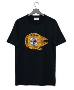 Millennium Falcon Texas Flag T-Shirt