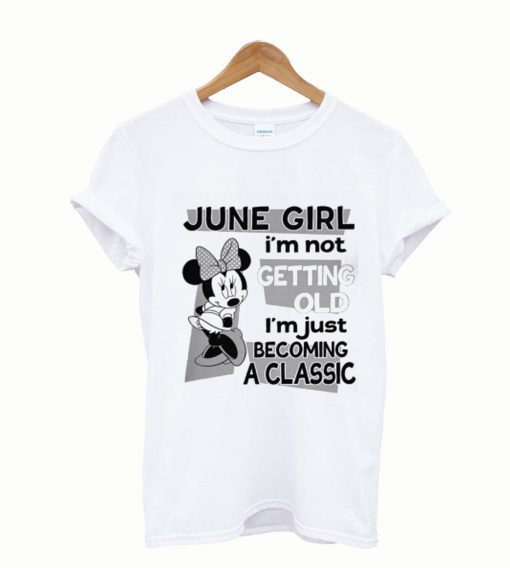 Minnie Mouse June Girl T shirt